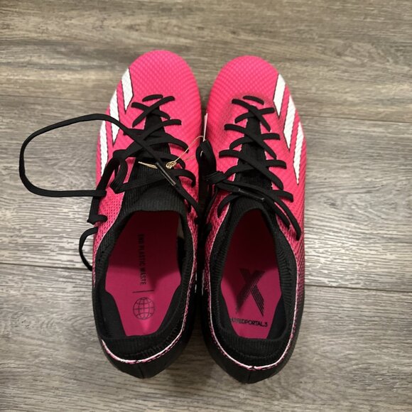 Adidas X Speedportal.3 FG Black Shock Pink Soccer Cleats GZ5076 Size 11.5 main image 7